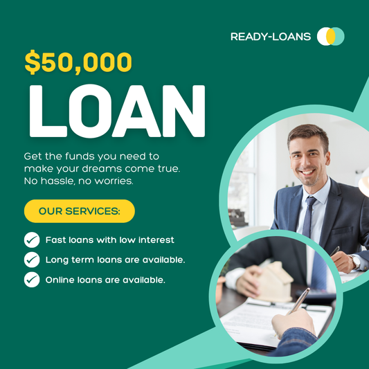 $50,000 Loan - Instant Bank Deposit